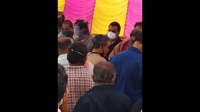 எஸ்.பி.பி உடலை நல்லடக்கம் செய்ய நடக்கும் ஏற்பாடுகள்..! புகைப்படங்கள் இதோ..