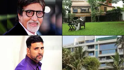 ಅಮಿತಾಬ್‌ -  ಅಕ್ಷಯ್ :  ಬಾಲಿವುಡ್ ಸೆಲೆಬ್ರೆಟಿಗಳ  ಲ್ಯಾವಿಷ್‌ ಮನೆಗಳು!
