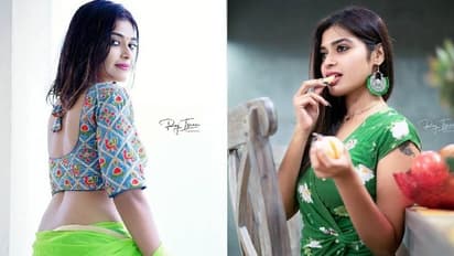 'പച്ച ധരിക്കുമ്പോൾ സമാധാനം'; ഗ്ലാമർ ഫോട്ടോഷൂട്ടുമായി ദർശ