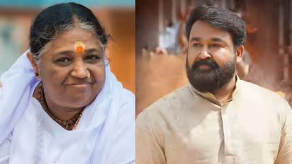 'അമ്മയ്ക്ക് എന്റെ പിറന്നാള് ആശംസകള്'; മാതാ അമൃതാനന്ദമയിക്ക് മോഹന്ലാലിന്റെ ആശംസ