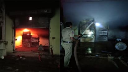 విశాఖలో మరో దుర్ఘటన... డివ్తెన్ కెమ్ టెక్ పరిశ్రమలో అగ్నిప్రమాదం (వీడియో)