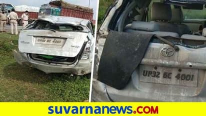 ಮುಂಬೈನಿಂದ ಕರೆತರುತ್ತಿದ್ದ ಕುಖ್ಯಾತ ಗ್ಯಾಂಗ್ಸ್ಟರ್ ಅಪಘಾತದಲ್ಲಿ ಸಾವು