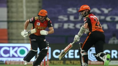 IPL 2020: ಡೆಲ್ಲಿಗೆ 163 ರನ್ ಟಾರ್ಗೆಟ್ ನೀಡಿದ SRH!