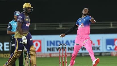 RRvsKKR: భారీ స్కోరు చేసిన కోల్‌కత్తా నైట్‌రైడర్స్... రాయల్స్‌కి మంచి టార్గెట్...
