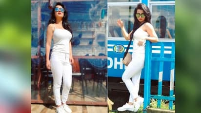 হোয়াইট বিউটি মনামী, অভিনেত্রীর সৌন্দর্যে বাড়ল দার্জিলিংয়ের শোভা