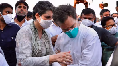 Lakhimpur Kheri violence: Rahul Gandhi, Priyanka leave from Sitapur to meet victims' families