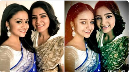 வாவ்... செம்ம க்யூட்... ஃபேஸ் ஆப் மூலம் சிறுவர், சிறுமிகளாக மாறிய   திரைப்பிரபலங்கள்...!