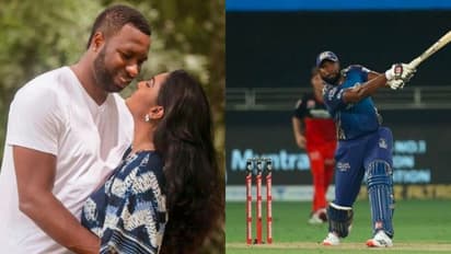 মাঠে বিধ্বংসী হলেও ব্যক্তিগত জীবনে চূড়ান্ত রোমান্টিক, দেখুন পোলার্ড ও তার স্ত্রীর রোমান্সের ছবি