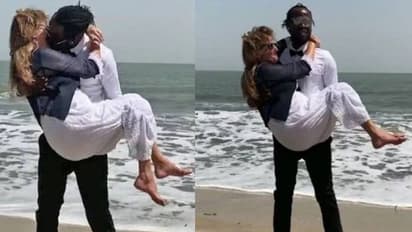 85കാരിയെ വിവാഹം ചെയ്ത് 32കാരൻ; 'ഭർത്താവിന്‍റെ കയ്യിൽ കിടന്ന് മരിക്കണമെന്ന് ആഗ്രഹം'; വൈറലായി ദമ്പതികൾ