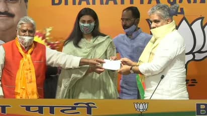 बीजेपी में शामिल हुईं नेशनल शूटर श्रेयसी सिंह, पूर्व केंद्रीय मंत्री दिग्विजय सिंह की हैं बेटी