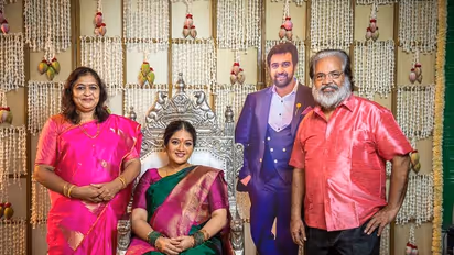 Sandalwood: Late actor Chiranjeevi Sarja comes to life in wife Meghana’s baby shower