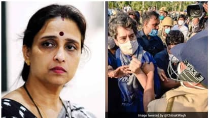 പ്രിയങ്കയുടെ വസ്ത്രത്തില് പിടിക്കാന് എങ്ങനെ ധൈര്യം വന്നു; നടപടി വേണമെന്ന് ബിജെപി നേതാവ്