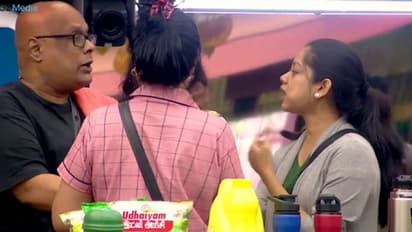 “என்ன செருப்பால அடிக்கிறவங்க கிட்ட”.... மீண்டும் மோதிக்கொண்ட அனிதா சம்பத் - சுரேஷ் சக்கரவர்த்தி... வீடியோ...!