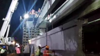 പാലാരിവട്ടം പാലത്തിന്റെ ഗർഡറുകൾ പൊളിച്ചു തുടങ്ങി, തൂണുകൾ ബലപ്പെടുത്തുന്ന ജോലിയും ഉടൻ തുടങ്ങും