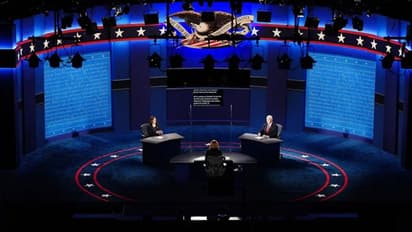 US election 2020: Kamala Harris, Mike Pence faceoff over Trump’s COVID-19 handling at VP debate