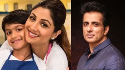 సోనూసూద్కి శిల్పా శెట్టి తనయుడు అరుదైన గిఫ్ట్.. రియల్ హీరో ఏమన్నాడంటే?