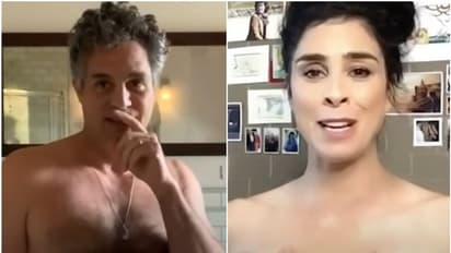 নেকেড হয়েই মার্কিন নির্বাচনে সামিলের ডাক, নগ্ন হয়ে পদ্ধতি বোঝালেন হলি-তারকারা