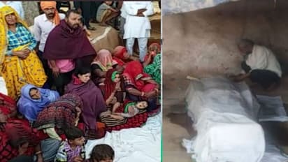 पुजारी की लाश के पास बैठ धरना दे रहीं महिलाएं, सांसद से विधायक तक दे रहे साथ..देखिए तस्वीरें...