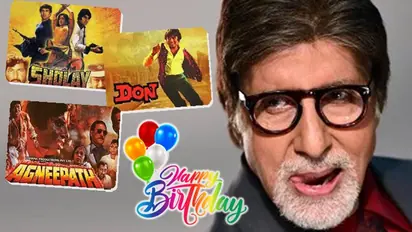 Happy Birthday Amitabh Bachchan: 5 movies that justify why he is the Shehensha of Bollywood