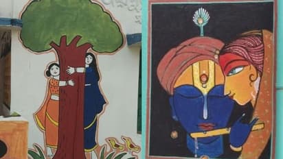 Small village Jaipur, decorated with beautiful art, calls for a weekend trip near Kolkata