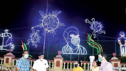 ದಸರಾಗೆ ವಿದ್ಯುತ್‌ ಬೆಳಕಿನ ಸಿಂಗಾರ...! 100 ಕಿ.ಮಿ ದೀಪಾಲಂಕಾರ