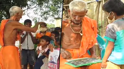 For betterment of society: How an old man has sacrificed himself for educating the illiterate