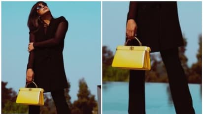 പ്രിയങ്ക ചോപ്രയുടെ കയ്യിലുള്ള ഈ മഞ്ഞ ബാ​ഗിന്‍റെ വില കേട്ടാൽ ഞെട്ടും