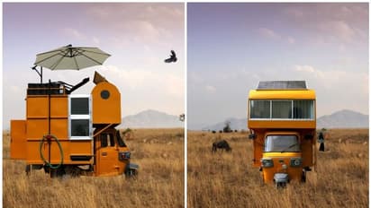 കിടപ്പറ, അടുക്കള, കുളിമുറി, ബാല്ക്കണി; എല്ലാമുണ്ട് ഈ സുന്ദരി ഓട്ടോയിൽ!