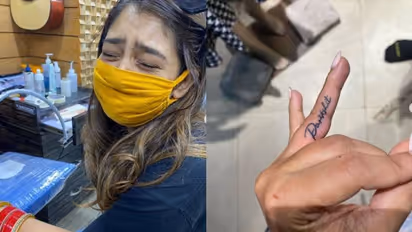 മോതിരവിരലില് പ്രിയതമന്റെ പേര്; ടാറ്റൂ ചെയ്തതിന്റെ ചിത്രങ്ങളുമായി താരം