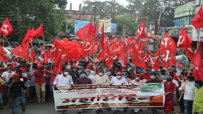 মেদিনীপুরে সিপিএম-কংগ্রেসের মহামিছিল, কাতারে কাতারে লোক দেখে আত্মবিশ্বাসী সূর্যকান্ত