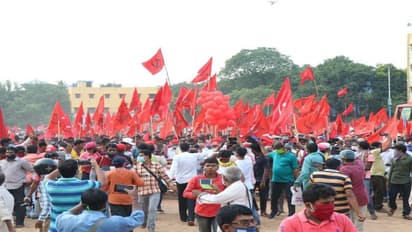 Ten thousand people join CPM-Congress rally in West Midnapore