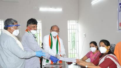 ಬೈ ಎಲೆಕ್ಷನ್: ಶಿರಾದಲ್ಲಿ ಧೂಳೆಬ್ಬಿಸಿದ ಡಿಕೆ ಶಿವಕುಮಾರ್-ಸಿದ್ಧರಾಮಯ್ಯ