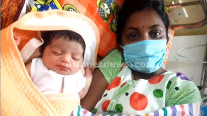 కరోనాకి కోవిడ్ పాజిటివ్.. బిడ్డకు ప్రసవం