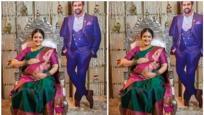 'നിന്റെ അച്ഛൻ എന്നും ആഘോഷമായിരുന്നു കുഞ്ഞേ', വയറില് കൈവെച്ച് മേഘ്ന രാജ്