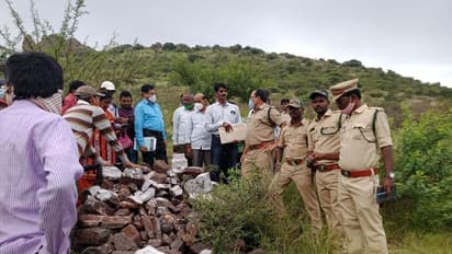 ಬಳ್ಳಾರಿ: ಕರ್ನಾಟಕ-ಆಂಧ್ರಪ್ರದೇಶದ ಗಡಿಪ್ರದೇಶದಲ್ಲಿ ಗಡಿಗುರುತು ಕಾರ್ಯ ಶುರು