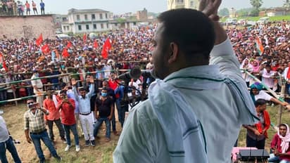 अभियान के दूसरे दिन NDA पर जमकर बरसे तेजस्वी, कहा- नीतीश को हटाएंगे, पहली कलम से 10 लाख नौकरियां