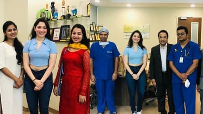 నాలోని భయాన్ని పోగొట్టారు.. కంఫర్ట్ నిచ్చారుః కాంటినెంటల్‌ హాస్పిటల్‌కి తమన్నా థ్యాంక్స్