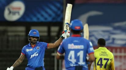 DCvsCSK: ‘గబ్బర్’ వన్ మ్యాన్ షో... సెంచరీతో ఢిల్లీని గెలిపించిన ధావన్...