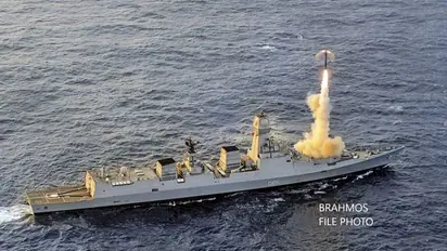 BrahMos test-fired from INS Chennai, hits target accurately