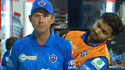 IPL 2020: పాంటింగ్‌తో రిషబ్ పంత్ అల్లరి... వీడియో వైరల్...