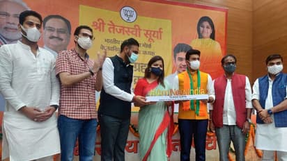 ಯುವ ಮೋರ್ಚಾ ರಾಷ್ಟ್ರೀಯ ಅಧ್ಯಕ್ಷರಾಗಿ ತೇಜಸ್ವಿ ಸೂರ್ಯ ಅಧಿಕಾರ ಪದಗ್ರಹಣ!