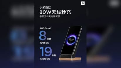 షియోమి కొత్త ఫాస్ట్ వైర్‌లెస్ ఛార్జర్‌.. కేవలం 19 నిమిషాల్లో బ్యాటరీ ఫుల్ చార్జ్..