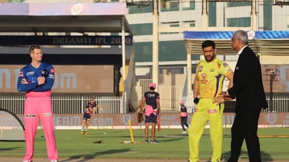 IPL 2020: ರಾಜಸ್ಥಾನ ವಿರುದ್ಧ ಟಾಸ್ ಗೆದ್ದ ಸಿಎಸ್ಕೆ, ತಂಡದಲ್ಲಿ ಮಹತ್ವದ ಬದಲಾವಣೆ!