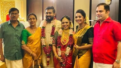 നവ്യയുടെ സഹോദരൻ വിവാഹിതനായി; ആശംസകൾ നേർന്ന് താരം