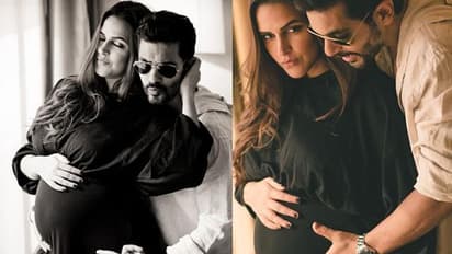 ফের দ্বিতীয়বার মা হচ্ছেন নেহা ধুপিয়া, মেহেরকে কোলে নিয়েই 'Baby Bump' ধরে সুখবর দিলেন তারকা জুটি