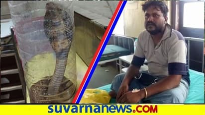ಕಚ್ಚಿಸಿಕೊಂಡ ಹಾವಿನೊಂದಿಗೆ ಆಸ್ಪತ್ರೆಗೆ ಬಂದ ಸ್ನೇಕ್ ವಿಶ್ವನಾಥ! ಬೆಚ್ಚಿದ ಆಸ್ಪತ್ರೆ ಸಿಬ್ಬಂದಿ
