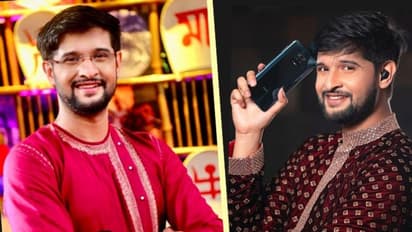 প্রতিমা নয় সামনে ল্যাপটপ, সেজে গুজে পুষ্পাঞ্জলি দিতে বসেই নেট উধাও, বিপাকে নীল