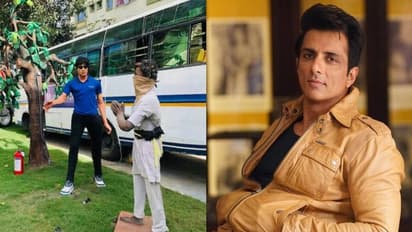 അതിഥി തൊഴിലാളികളോടുള്ള കരുതൽ; കൊൽക്കത്തയിലെ ദുർഗാപൂജ പന്തലിൽ സോനു സൂദിന്റെ പ്രതിമ !