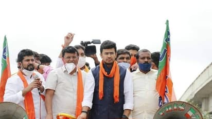 ಅಪ್ಪ, ತಾತನ ಹೇಸರೇಳಿಕೊಂಡ ಬಂದ ಯುವರಾಜ ನಿರುದ್ಯೋಗಿ: ತೇಜಸ್ವಿ ಸೂರ್ಯ