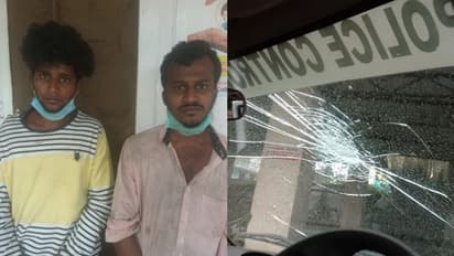 പരിശോധനയ്ക്കെത്തിയ പൊലീസ് സംഘത്തെ കഞ്ചാവ് മാഫിയ വളഞ്ഞിട്ട് ആക്രമിച്ചു, പൊലീസ് വണ്ടി തല്ലിപ്പൊളിച്ചു